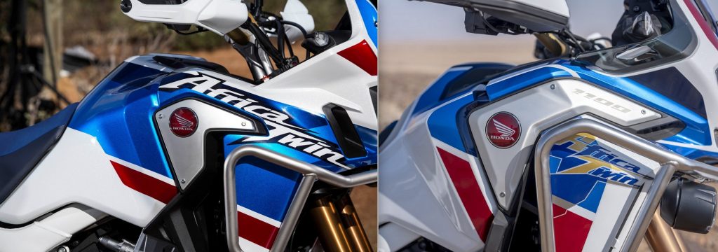 Honda CRF Africa Twin 2016 vs 2020 Front
