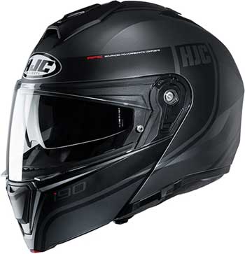HJC helmen i90 Davan Zwart