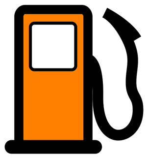 Benzine Tankstation benzinestation logo