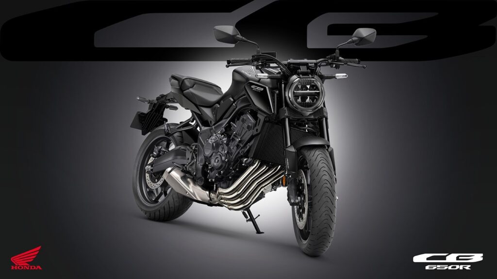 2023 Honda CB650R ook in Black!
